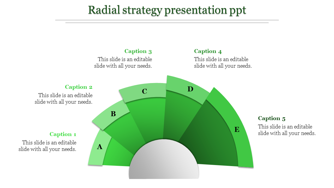 strategy presentation ppt-Radial strategy presentation ppt-Green